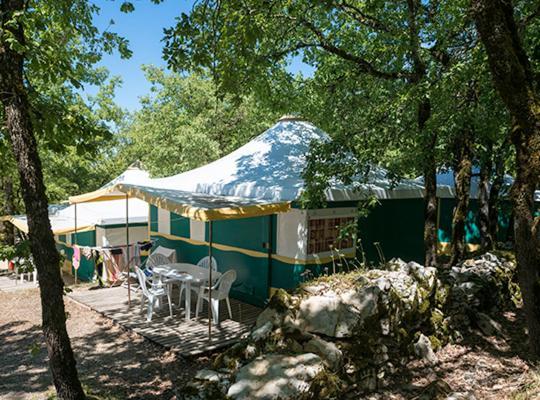 Crayssac Camping Les Reflets Du Quercy酒店 外观 照片